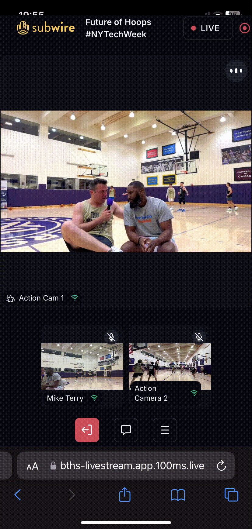 Founder Basketball amplifies sponsor brand awareness using livestreaming on SubWire.